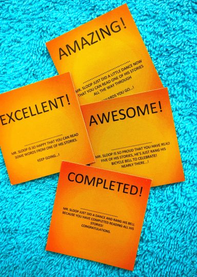 READING HELPER CARDS - COLLECTOR CARDS FOR TEACHERS